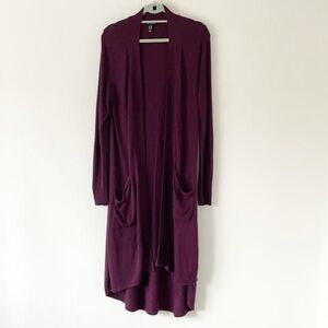 H by Halson Purple Cardigan